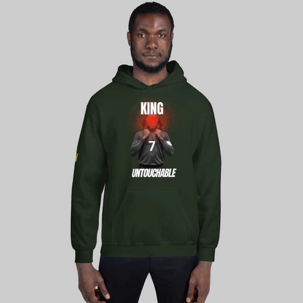 Eric Cantona Tribute Hoodie - Celebrate the Legend with the BANNED. THEN UNTOUCHABLE Eric Cantona Tribute Shirt - OFFSIDE CLUB