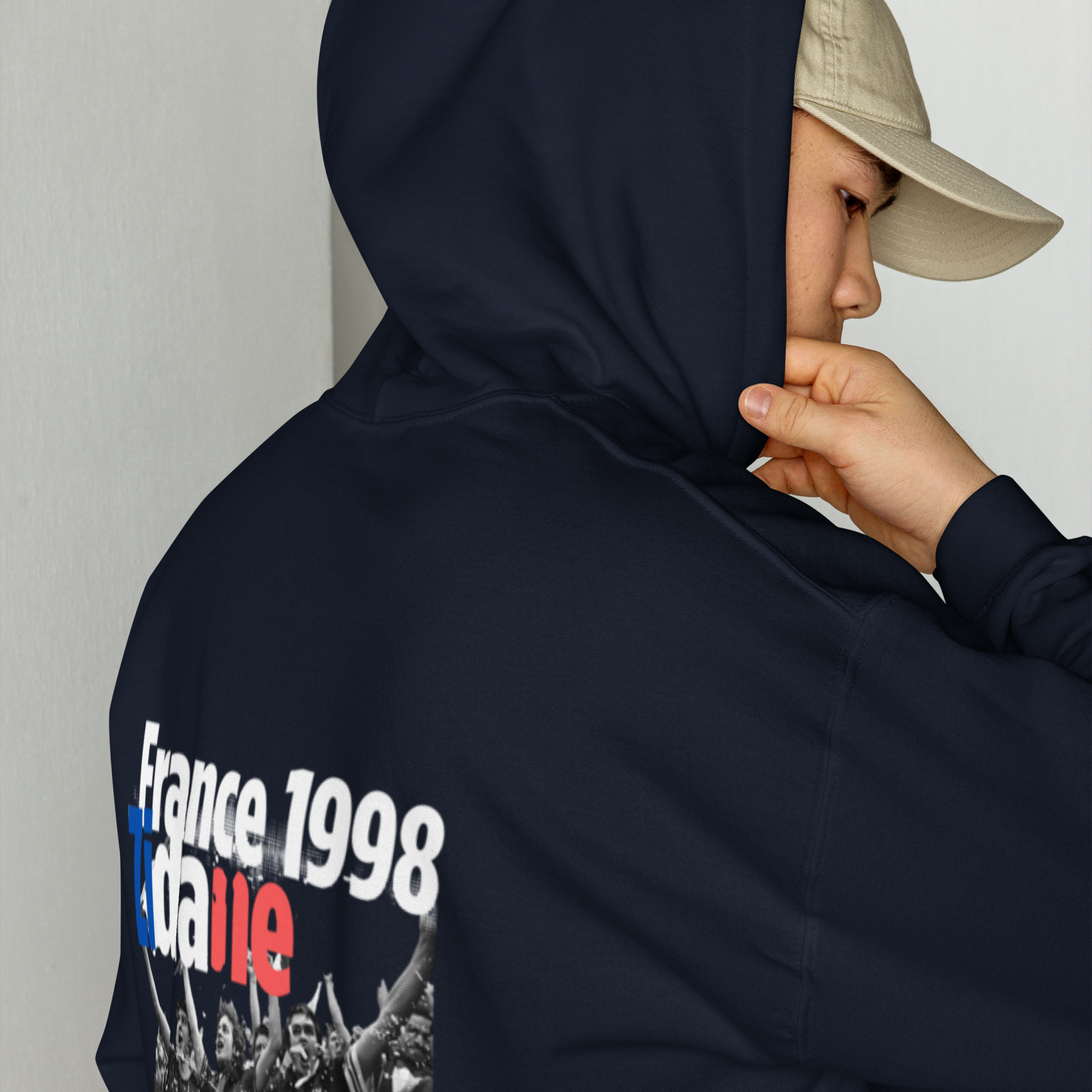 FRANCE 1998 Zidane Tribute Hoodie - Celebrate Football History - OFFSIDE CLUB