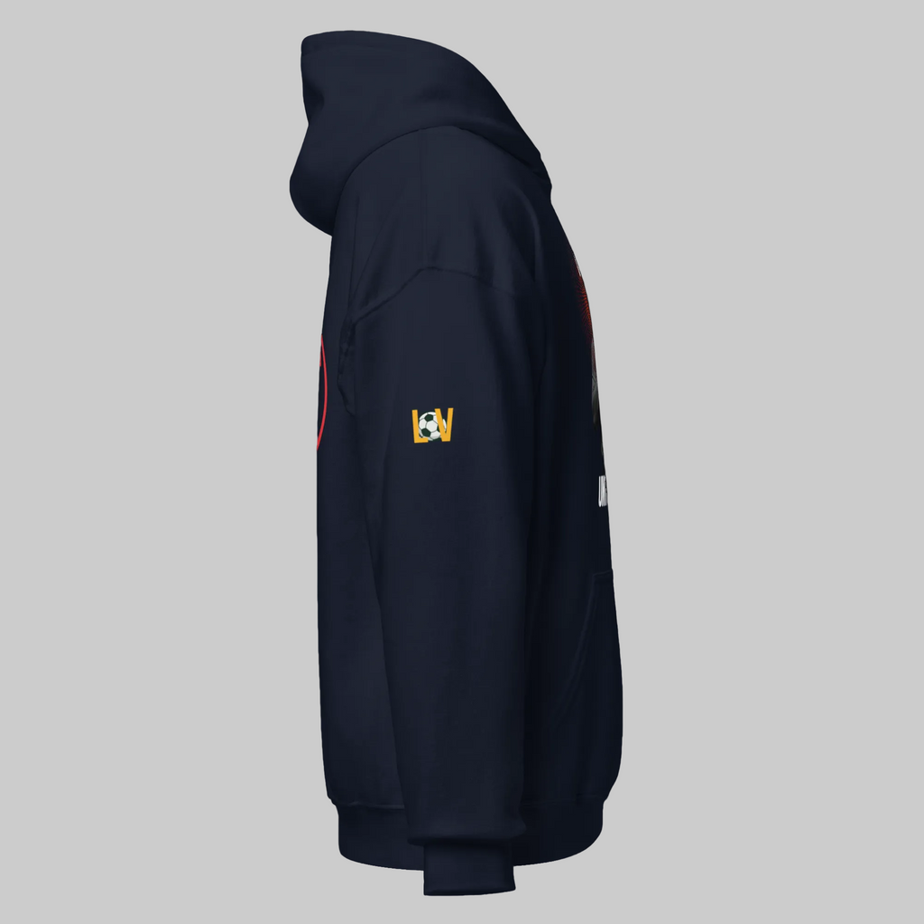Eric Cantona Tribute Hoodie - Celebrate the Legend with the BANNED. THEN UNTOUCHABLE Eric Cantona Tribute Shirt - OFFSIDE CLUB