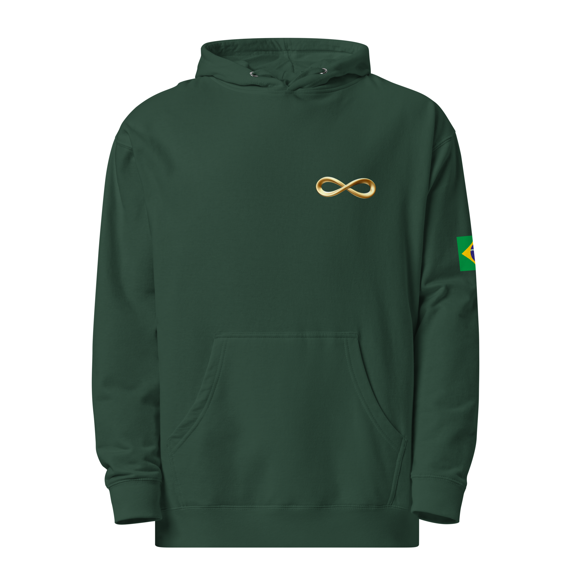 Pelé Brazil Retro Hoodie - Vintage Football World Cup Commemorative Heavyweight Graphic Soccer Sweatshirt - OFFSIDE CLUB