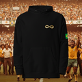Pelé Brazil Retro Hoodie - Vintage Football World Cup Commemorative Heavyweight Graphic Soccer Sweatshirt - OFFSIDE CLUB